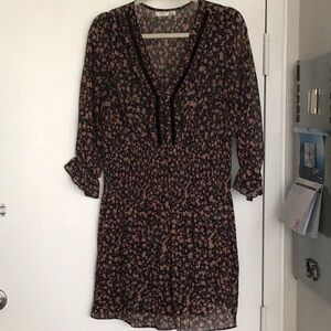 Dex- Floral patterned dress